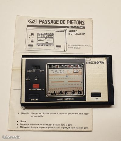 Bandai LCD Game & Watch 16195 Cross Highway - Passage De PIETONS | Achetez sur