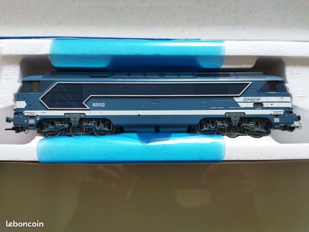 CHASSIS A1A-A1A 68000 Roco État Neuf Bleu Arzens #Jouef-Ls Models-Piko