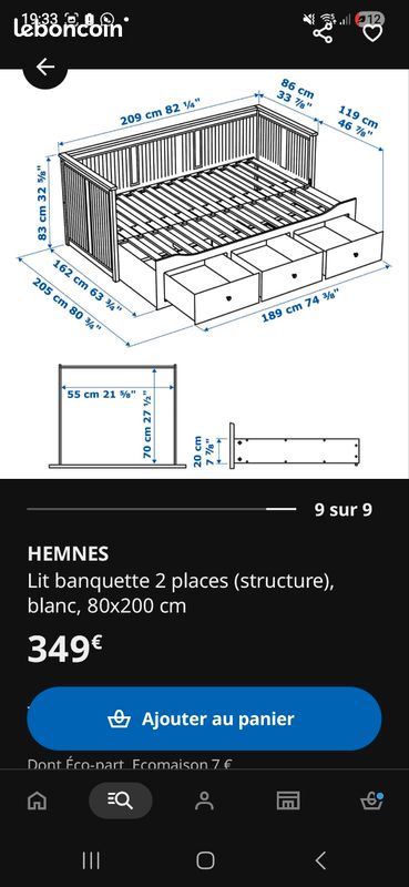 Lit gigogne (image 1)