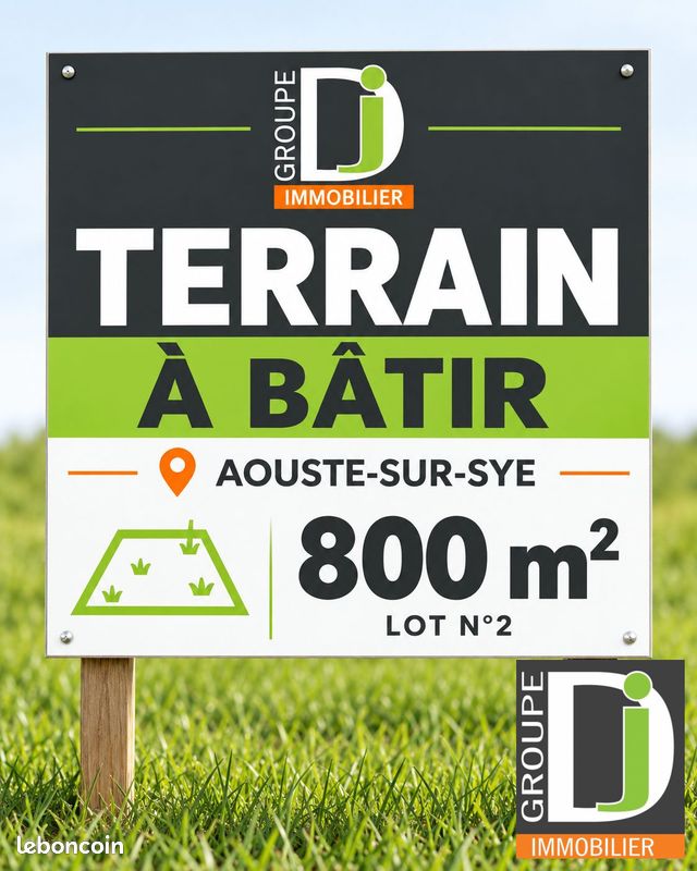 Terrain 800 m² · à Aouste-sur-Sye · 800 m² · 120 000 €