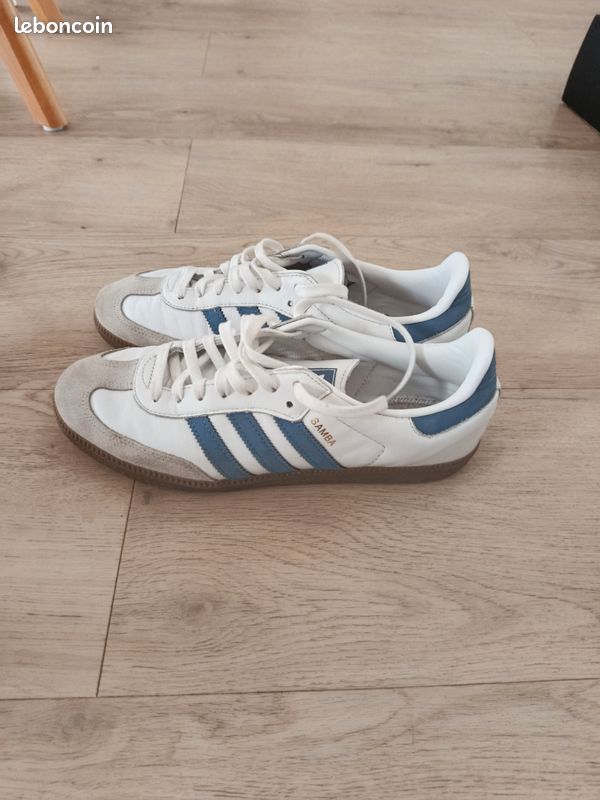 adidas gazelle silver green womens Adidas Men Samba OG White Blue Gum JH5632 (Solestop.com)