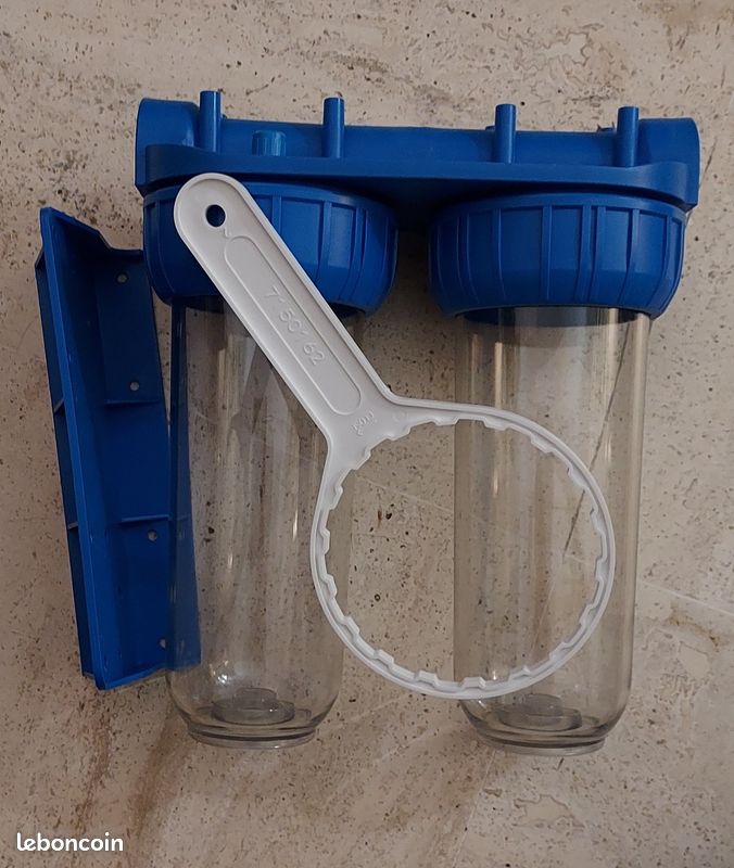 Boîtier De Système De Filtration D'eau Froide En Ligne 3/4