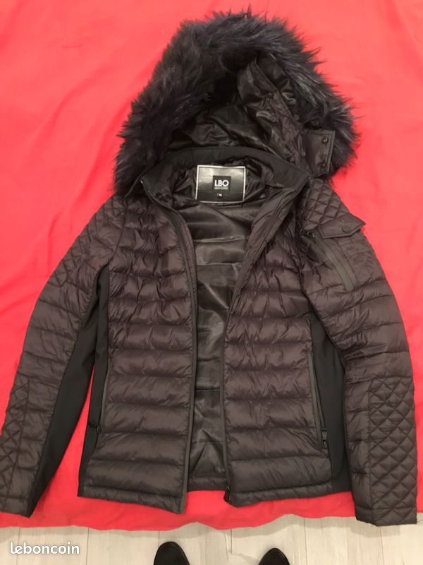 Vends blouson noir mixte (image 2)