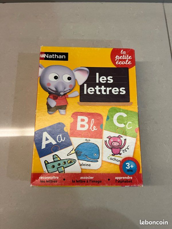 Jeu Nathan les lettres (image 1)