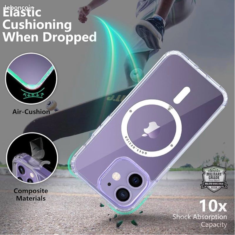 Ivoler Coque Magnétique Pour IPhone XR 6.1 Pouces, Compatible