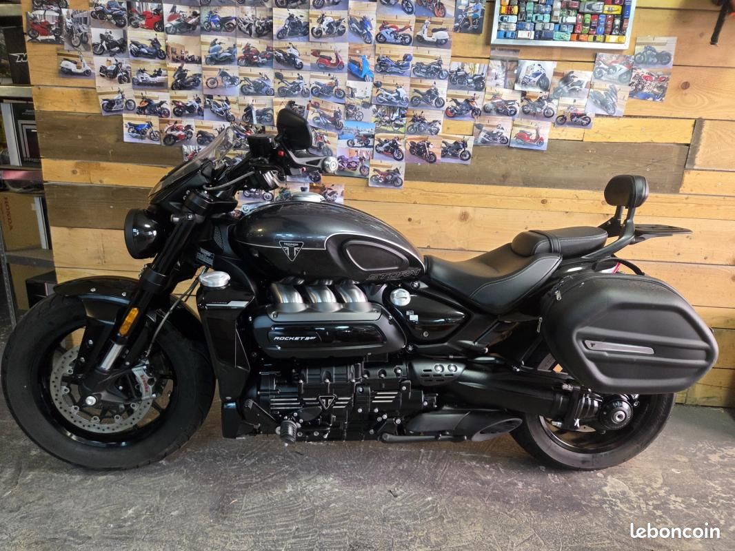 Triumph Rocket 3 GT Storm Garantie 1 an 2458 cm3 (image 3)
