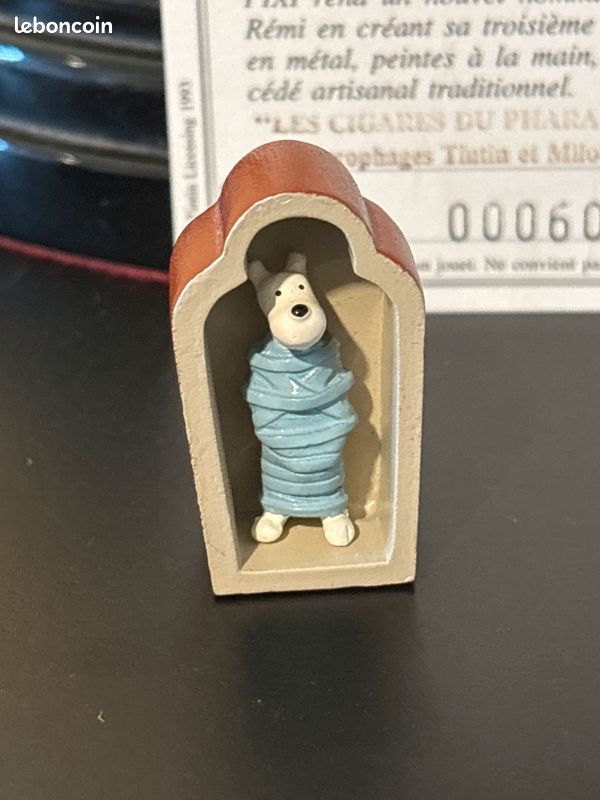 Pixi & Poliakoff - Tintin & Milou turban, cigares du pharaon