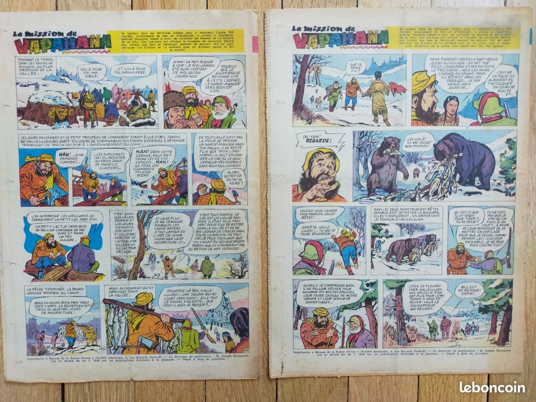 Lot de 11 revues Bayard 1958-1959 (image 9)