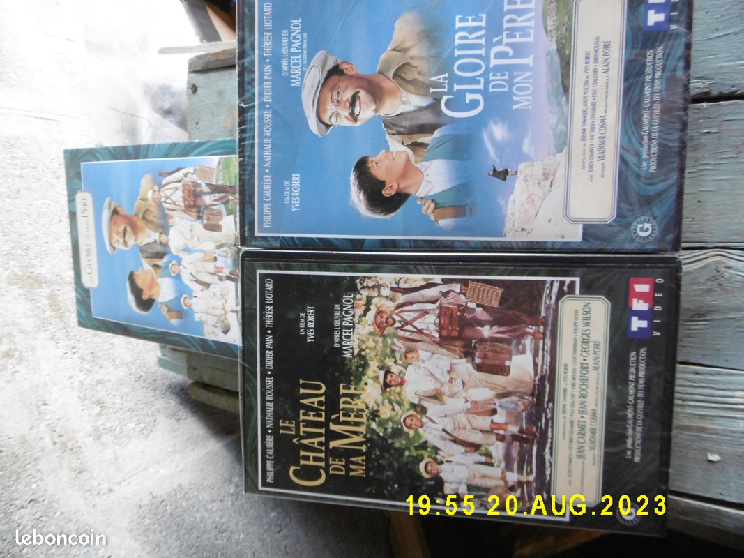 Cassettes video la gloire de mon pere le chateau de ma mere - DVD - Films