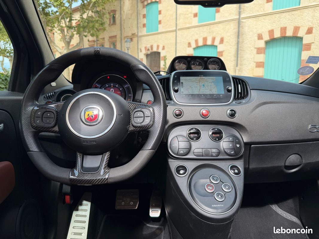 FIAT 595 ABARTH COMPETIZIONE CABRIOLET 1.4 T-JET 180 ch (image 7)