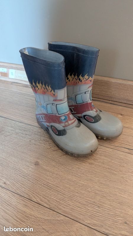Bottes De Marche Enfant Peter Storm – UK 2 – Beige – Déperlantes – Très Bon état