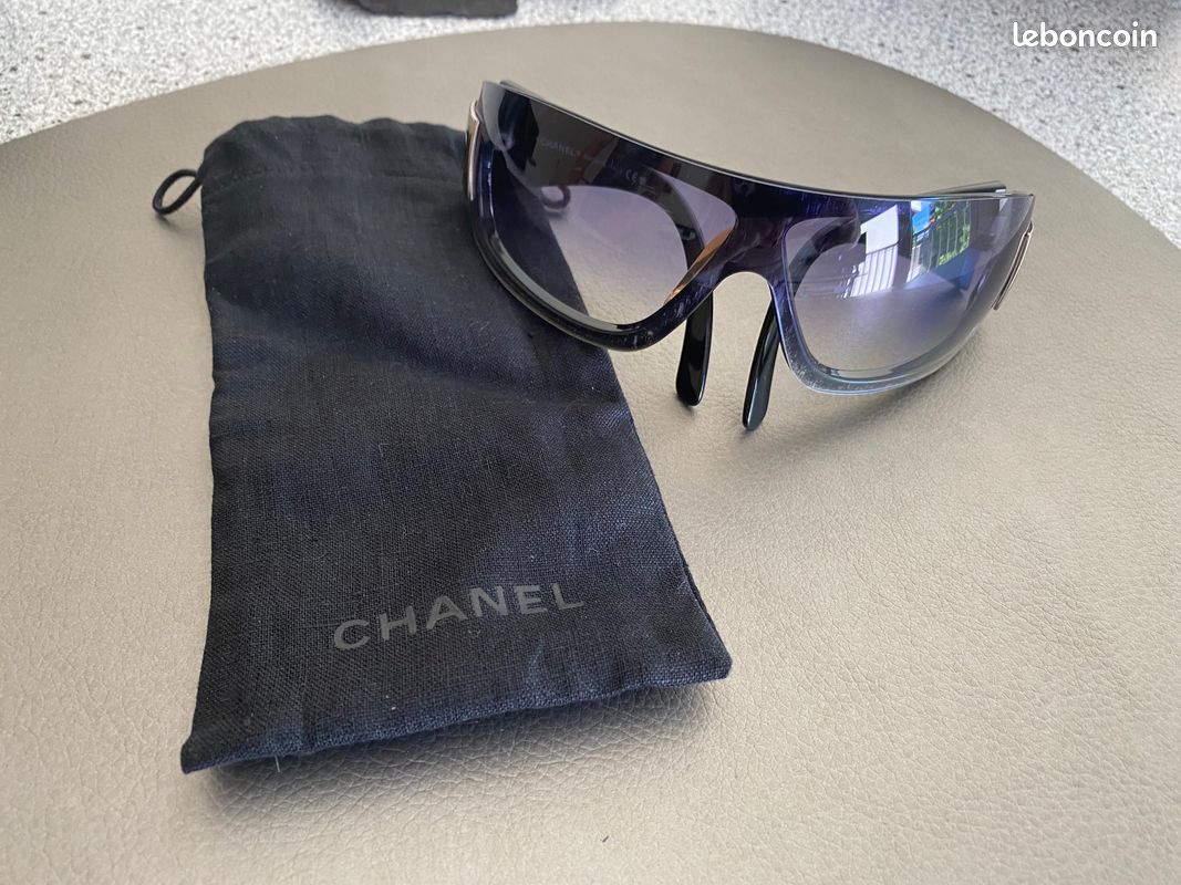 Marque Chanel Lunettes De Soleil Masque Femme Chanel Paire De