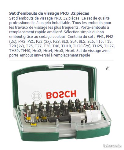 Coffret embouts visseuse (image 2)