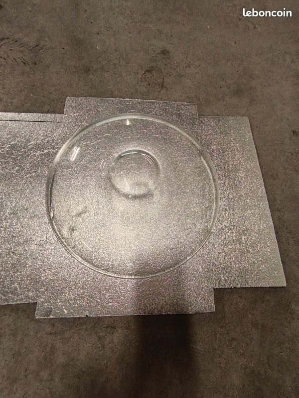 Plat verre rond (image 2)
