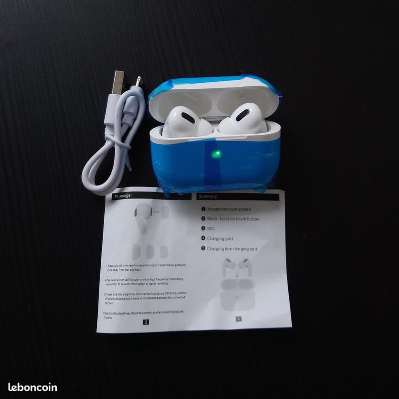Ecouteurs bluetooth - compatibles avec tous types de smartphone (image 1)