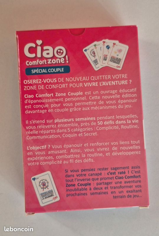 Lot jeux Ciao Confort Zone (image 7)