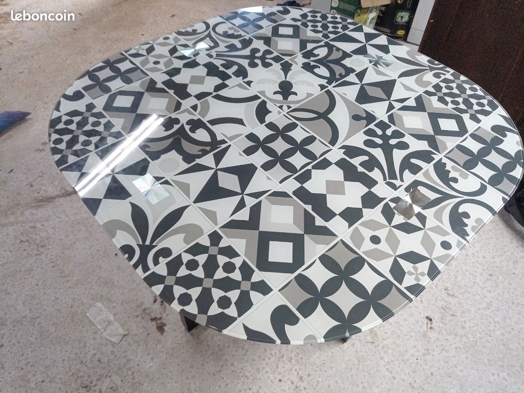 Table cuisine 1m/1m (image 3)