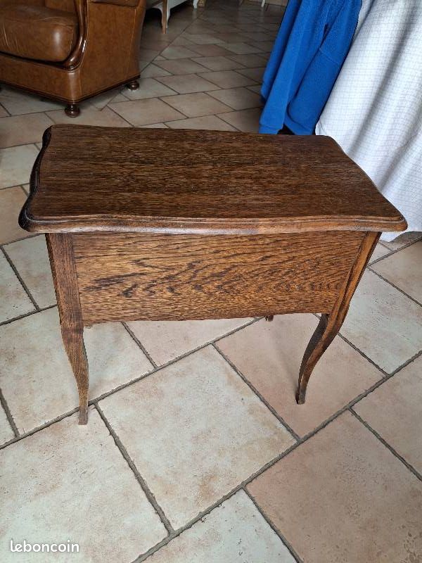 Travailleuse en bois. -(couture avec tiroirs)- (image 8)