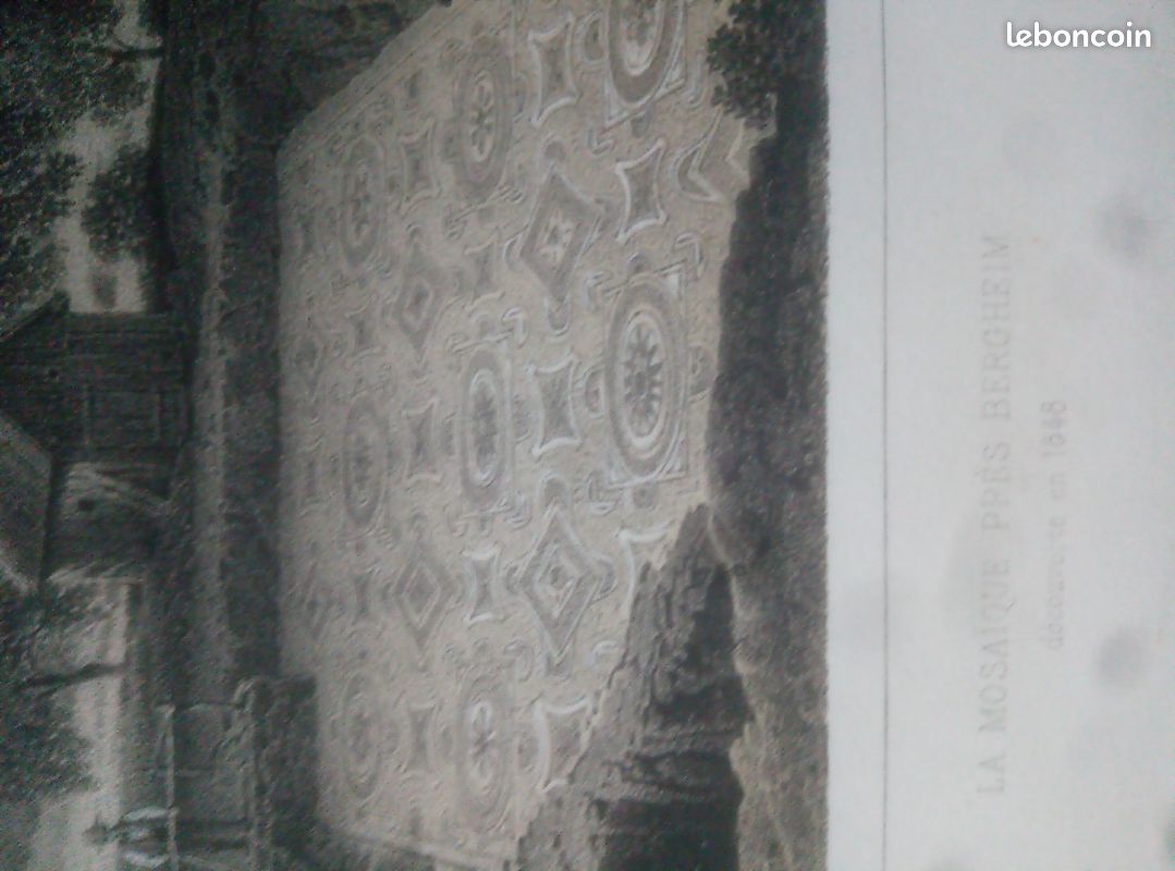 Lithographie ancienne (image 3)