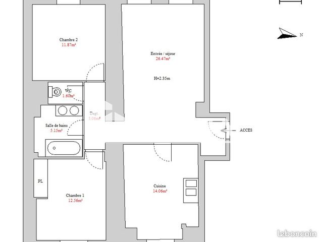 Appartement 3 pièces 74 m² · à Sainte-Marie-aux-Mines · 74 m² · 567 €