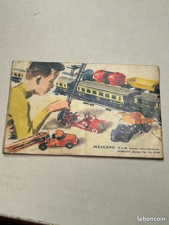 AN368 CATALOGUE JOUETS MECCANO 1936-37 34 PAGES BON ETAT DINKY HORNBY