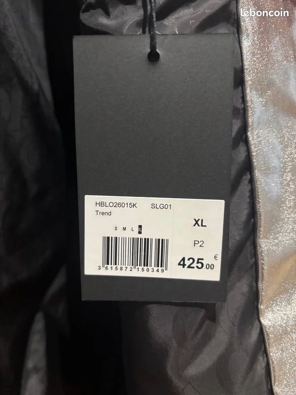 The Kooples Bomber Bicolore Argent & Or - Taille XL - Neuf (image 5)