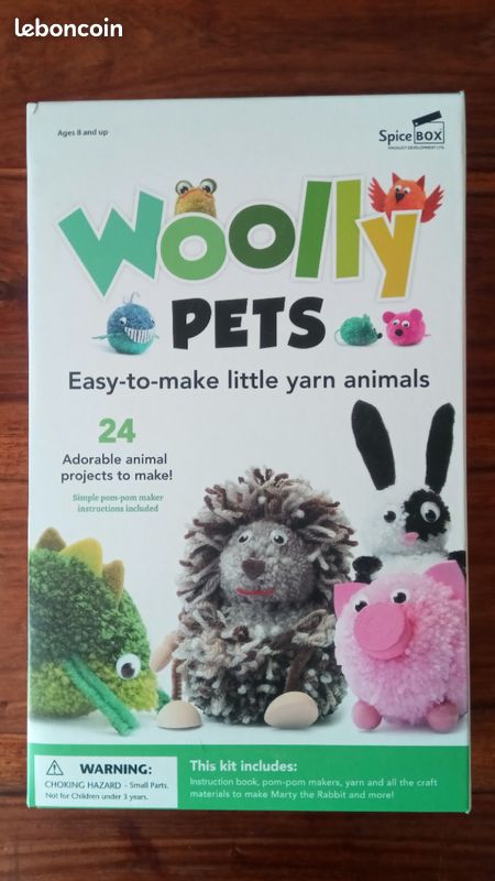 Loisir créatif SpiceBox WOOLY PETS à partir de 7/8 ans (image 1)