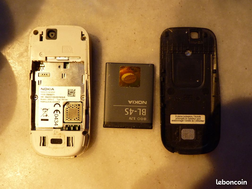 Batterie pour entre autre Nokia 6100, 6101, 6230 (BL-4C) - batterie