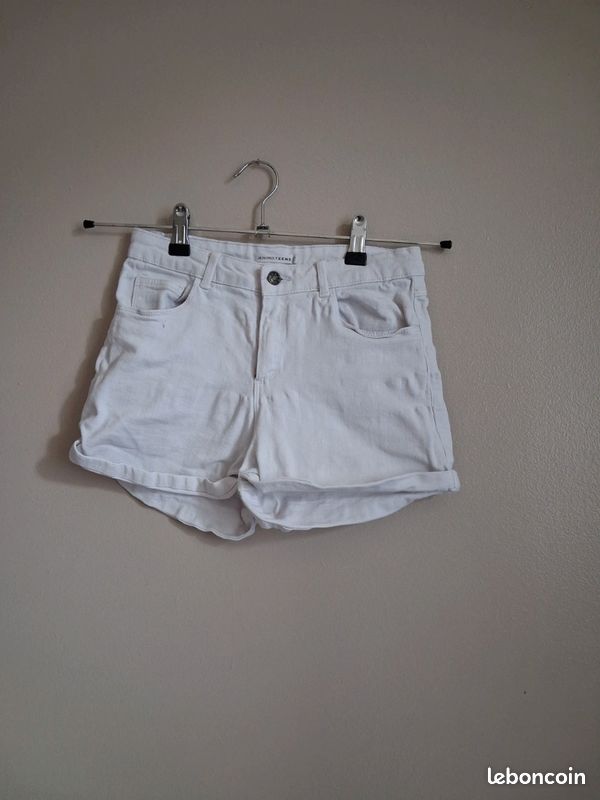 T-shirt et short en coton blanc Billieblush | La Redoute
