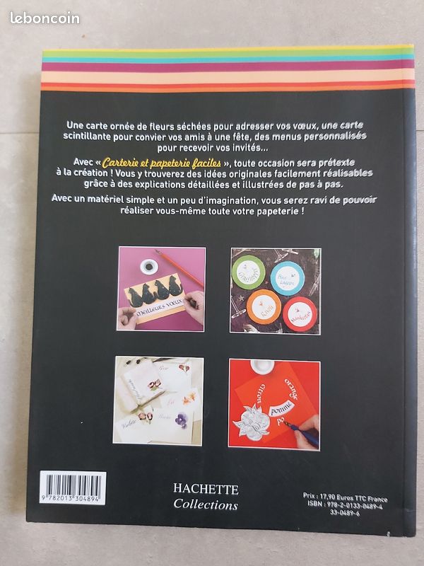 Livre CARTERIE ET PAPETERIE FACILES (image 2)