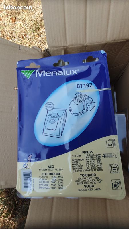Carton de sacs d aspirateur (image 1)