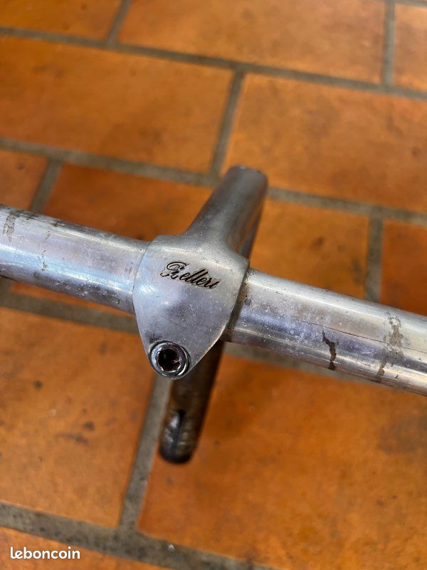 POTENCE AVEC SUPPORT Lampe Vélo Ancien Vintage EUR 32,00 - FR