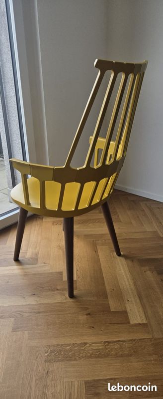 Chaise Kartell Comback jaune (image 2)