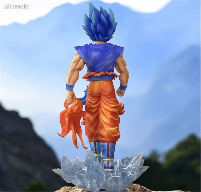 FIGURA CLASE DRAGON Ball Son Goku Modelo de Resina Busto Escala 1/2 En