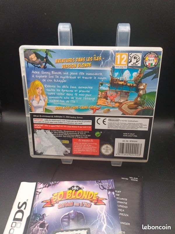 26 / DS Lite – So Blonde – Retour sur l'île (rare) - Jeux vidéo