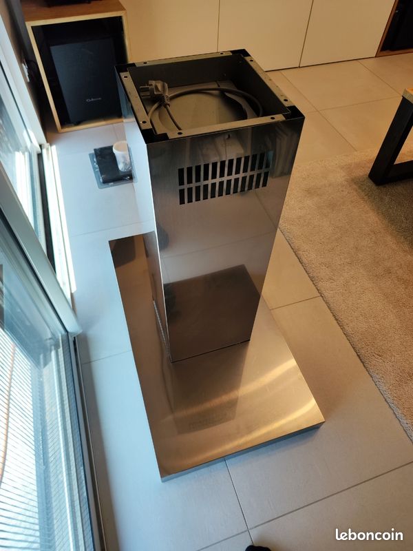 Hotte aspirante îlot Airforce HIBOX 90 EK - M3538 - Inox (image 4)