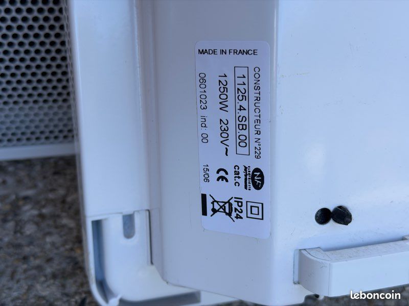 Radiateur électrique panneau rayonnant Applimo 1250 W (image 2)