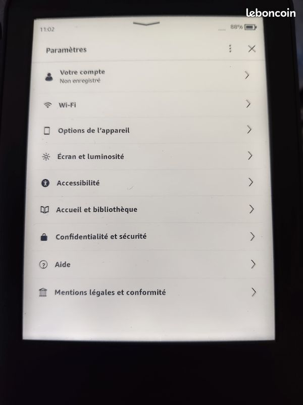 Amazon Kindle Paperwhite (10e génération) + Étui officiel gris – (image 3)
