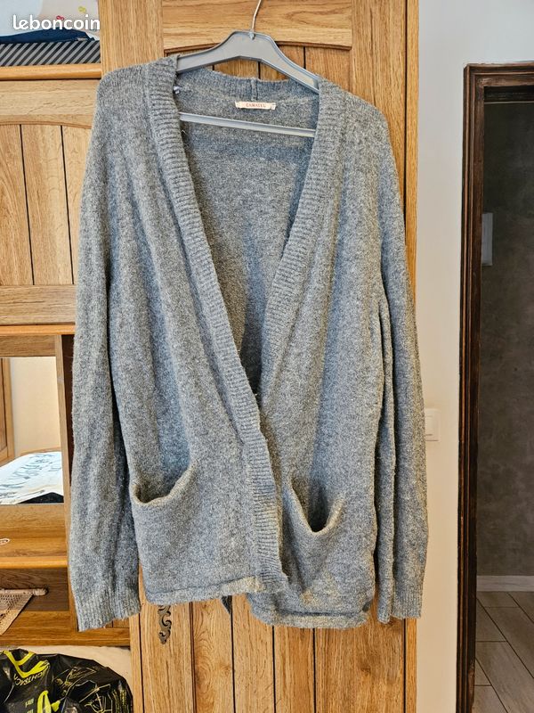 Gilet gris (image 1)