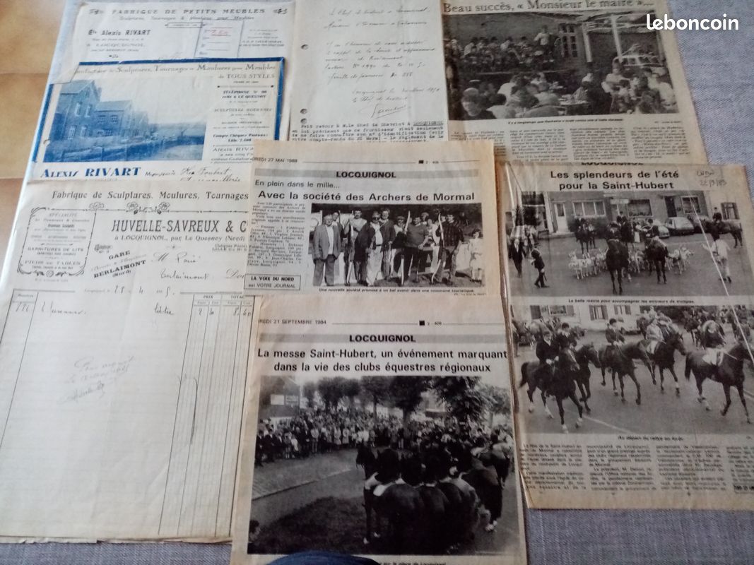 Documents anciens sur locquignol (image 1)