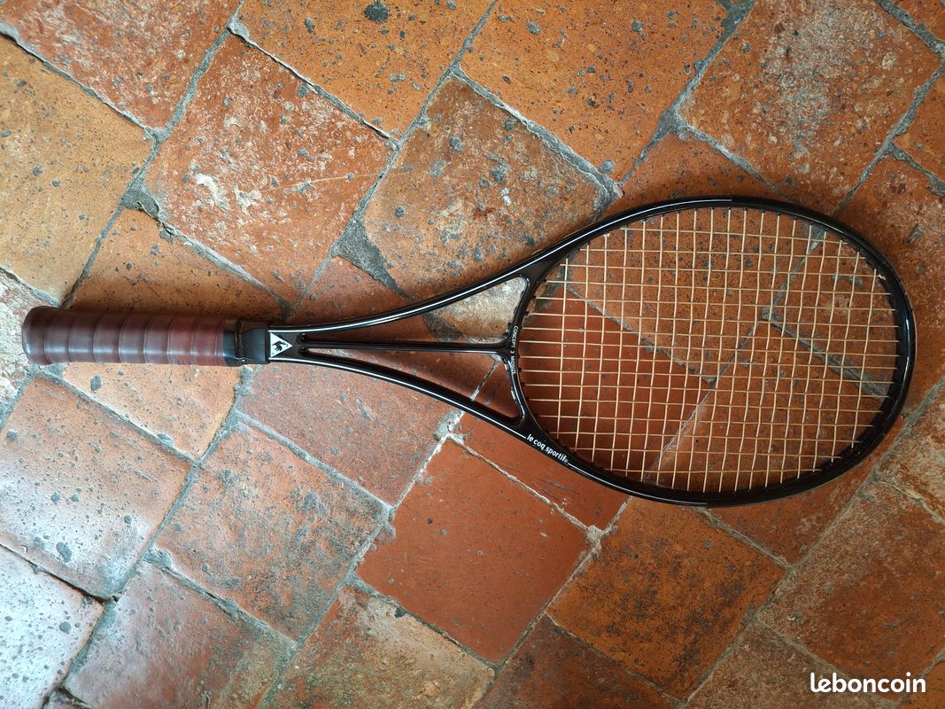 Lot de raquettes de tennis vintage: une Coq Sportif Concept