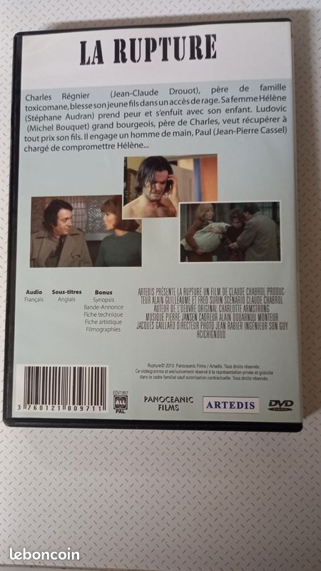 DVD la rupture film de Claude Chabrol (image 2)