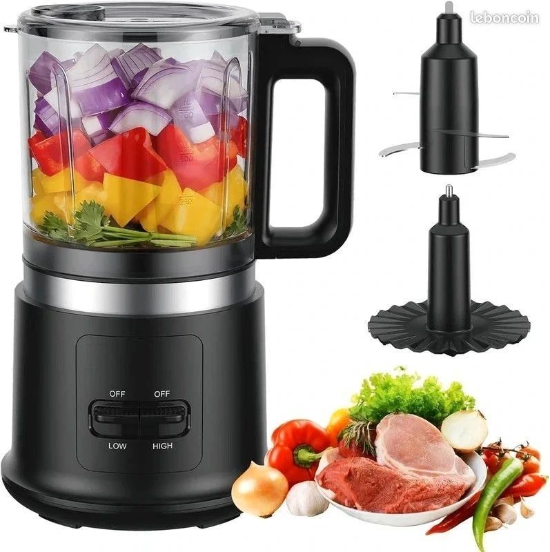 🔪Hachoir Électrique Ultra Puissant – Rapide, Précis et Indispensable en Cuisine  🔪 (image 2)