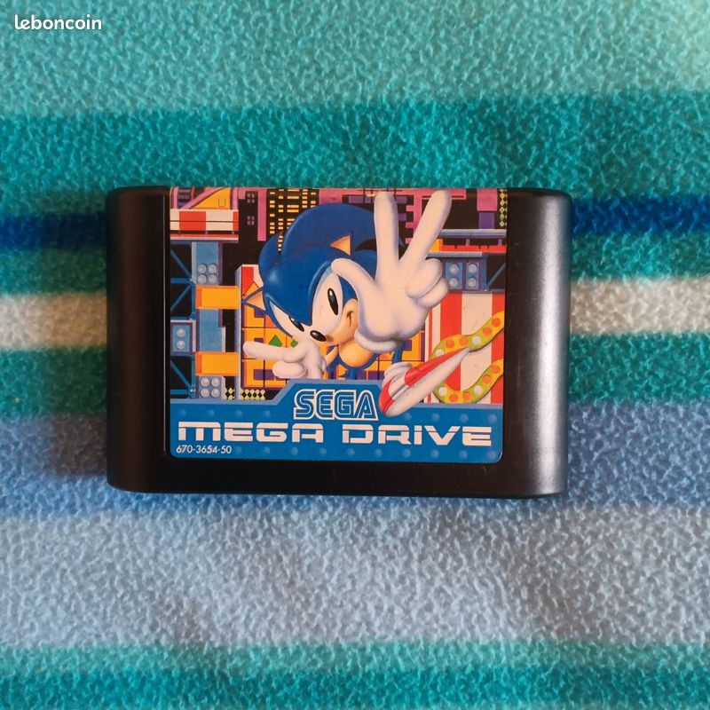JEU SEGA MEGADRIVE Sonic The Hedgehog EUR 7,95 - FR