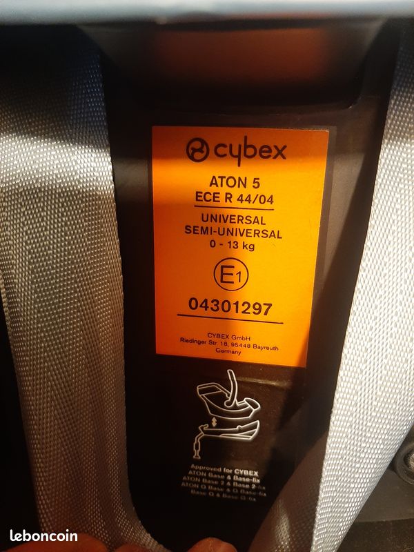 Siège auto cybex isofix (image 5)