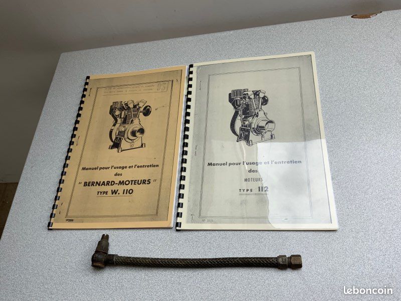 Pièces et manuels pour moteurs Bernard (image 1)