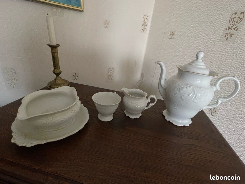 Service thé/café blanc (image 1)