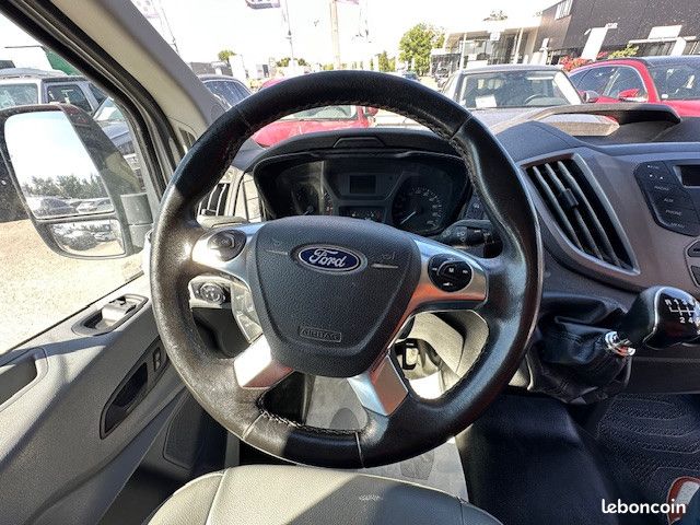 FORD TRANSIT FOURGON TRANSIT FOURGON L3 H2 2.0 130 TREND BUSINESS CLIM porte verre GALERIE TEL REGULATEUR ATELIER ETC...(13 250HT) (image 31)