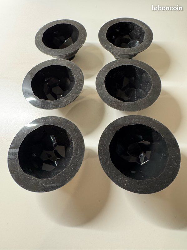 6 moules silicone individuels neufs forme diamant – Guy Demarle – pâtisserie cuisine chefs (image 3)