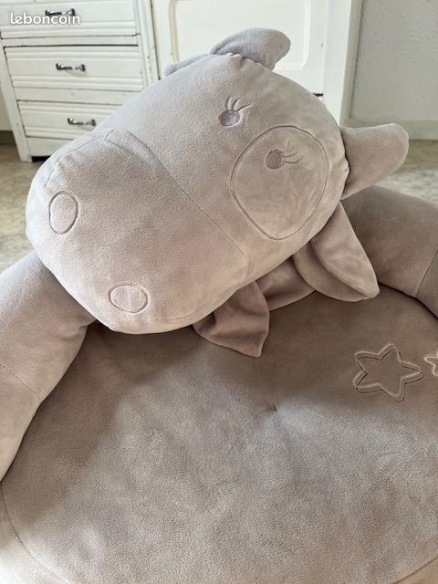 Pouf sofa petit fauteuil peluche (image 4)